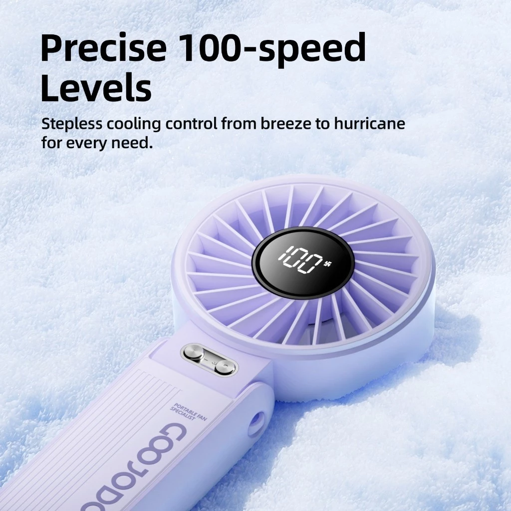 T9J | Quạt năng lượng mặt trời tốc độ cao Goojodoq